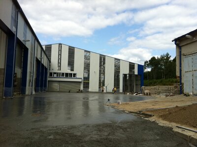 Železobetonové kryty  venkovních ploch