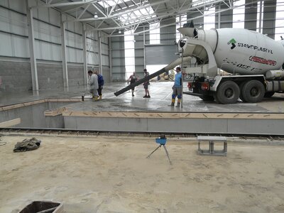 Železobetonové desky a monolity pro technologie