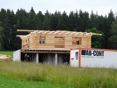 Železobetonové monolity pro hospodářskou budovu