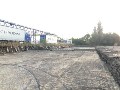 Rozšíření skladových ploch a komunikací v areálu