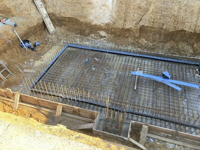 Základová deska pro násypky 