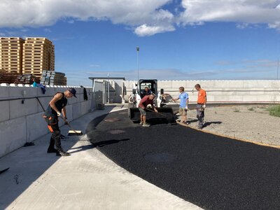 Zkušební centrum - asfaltový kryt