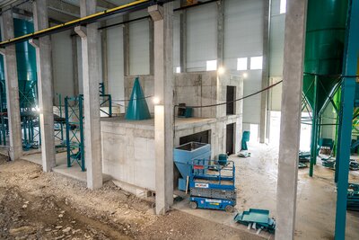 Železobetonové monolit pro pískové hospodářství