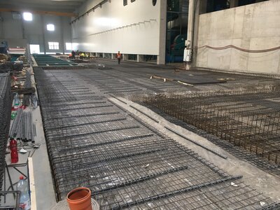 Železobetonové desky a monolity pro technologie