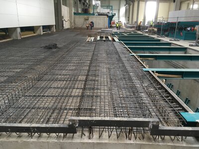 Železobetonové desky a monolity pro technologie