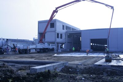 Železobetonové kryty  venkovních ploch