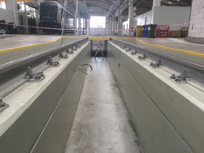 Monolitické železobetonové kryty a montážní jámy