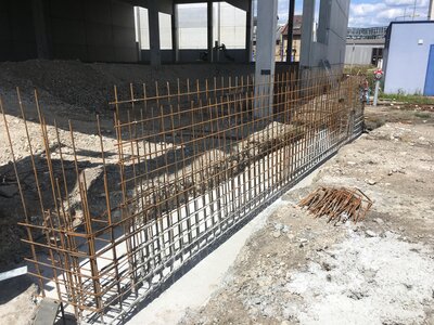 Železobetonové  monolity pro technologie