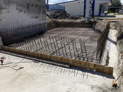 Základová deska - armování