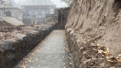 Monolitický základový pás