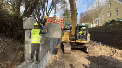 Výstavba monolitické zdi