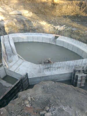 Železobetonový monolit propustku