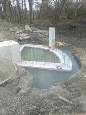 Železobetonový monolit propustku