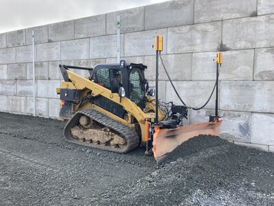 Finální násyp v hotových boxech