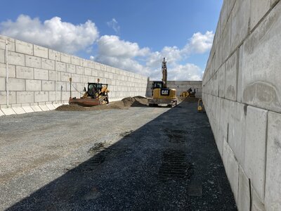 Zhotovení vrstvy z KSC  ( kamenivo zpevněné cementem )