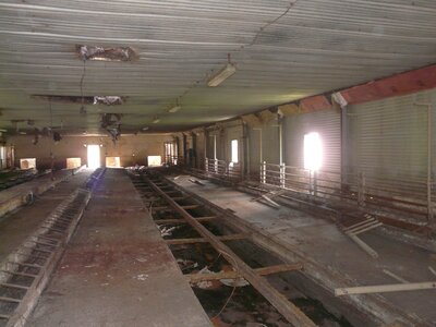 Odstranění ocelových zábran, roštů