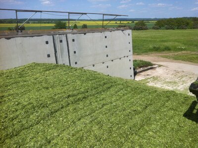 Jakub - sanace silážního žlabu