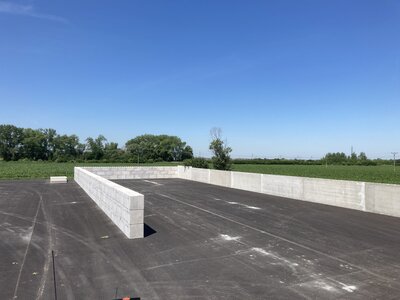 Hlízov - rekonstrukce silážného žlabu