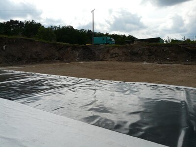 Svatý Mikuláš - sanace silážního žlabu