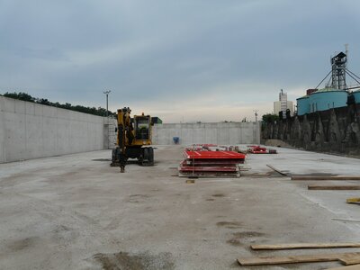 Svatý Mikuláš - sanace silážního žlabu