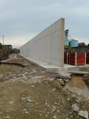 Svatý Mikuláš - sanace silážního žlabu