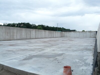 Svatý Mikuláš - sanace silážního žlabu