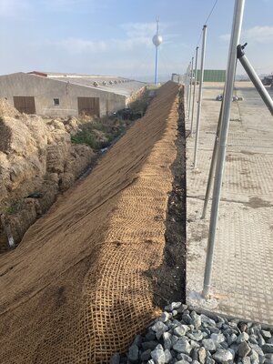 Složiště - boční stěna ke kravínum