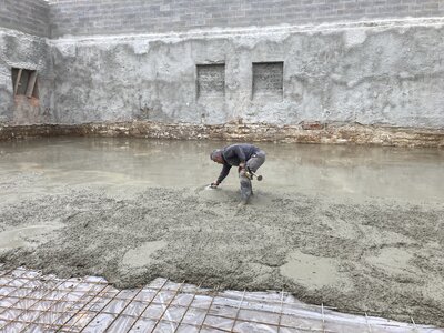 Stodoly - rekonstrukce - základová deska